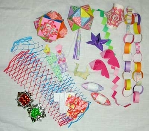 七夕の飾りをおりがみで作ろう！折り方を紹介します！