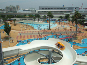 ウォーターパークデカパトス in Rokko Island