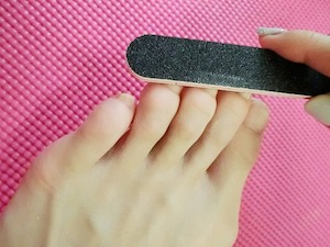 セルフフットジェルネイル (3)