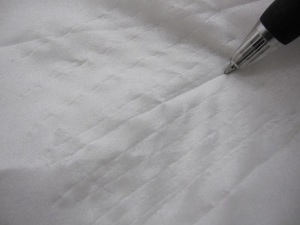 ペン先を掃除する