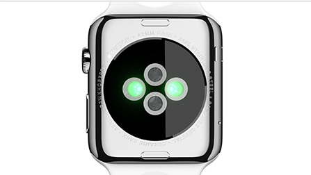 アップルウォッチの裏