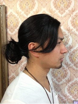 ロングで結ぶ１