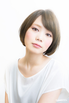 大人レディースの可愛いナチュラルボブ4