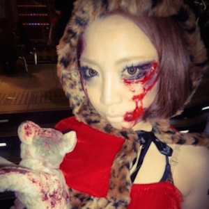 ハロウィンのゾンビのメイク2020！簡単でかわいいメイクや傷の…