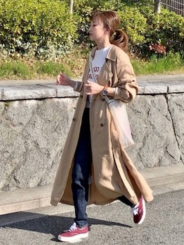 2019春夏のベージュのトレンドコーデ