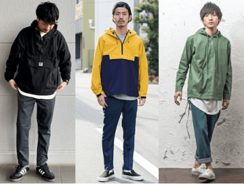 アノラックパーカーの特徴：トレンドのスタイル