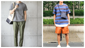ボーダーTシャツのメンズコーデ2021！人気でおすすめのボーダ…