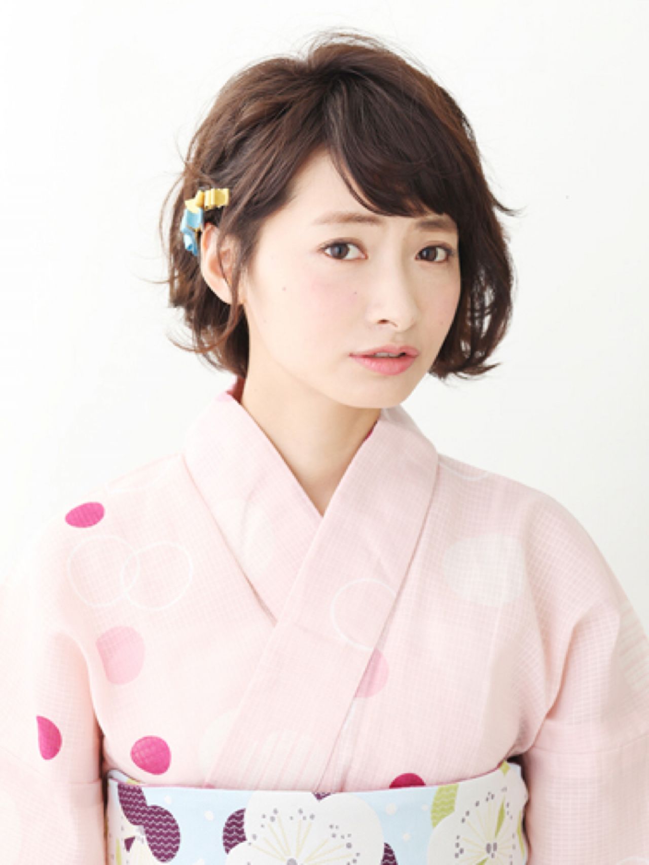 七五三で母親が着物の時の髪型を画像で紹介！ショートのヘアアレンジ方法は？