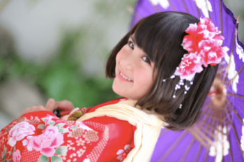 七五三の女の子の髪型！ショート・ミディアムを自宅で簡単にアレン…