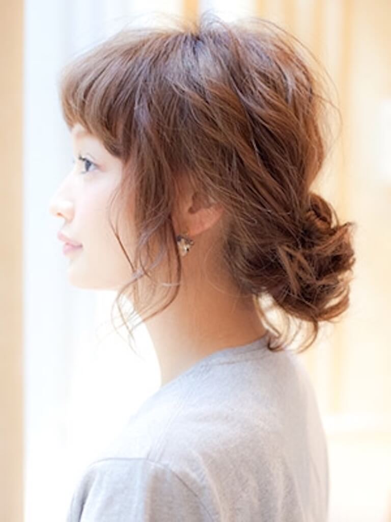 ミディアム髪型(1)