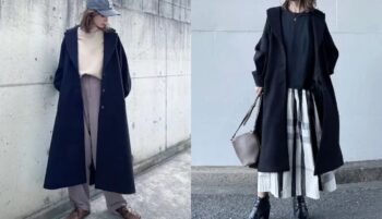 黒のチェスターコートのレディースの着こなし！人気の黒のチェスタ…