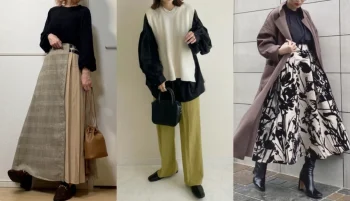 黒ブラウスの冬のコーデ！魅力的な大人の着こなしテクを紹介！