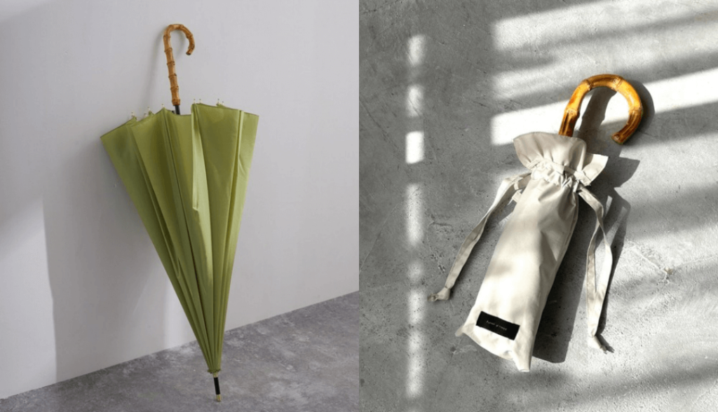 傘の種類を決める：長傘と折り畳み傘