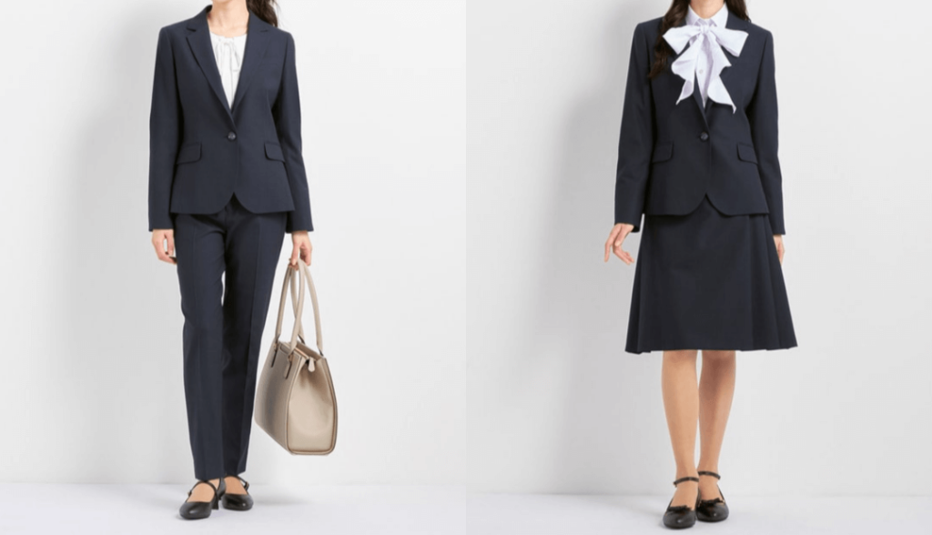 入学式の女性スーツの選び方：パンツorスカート