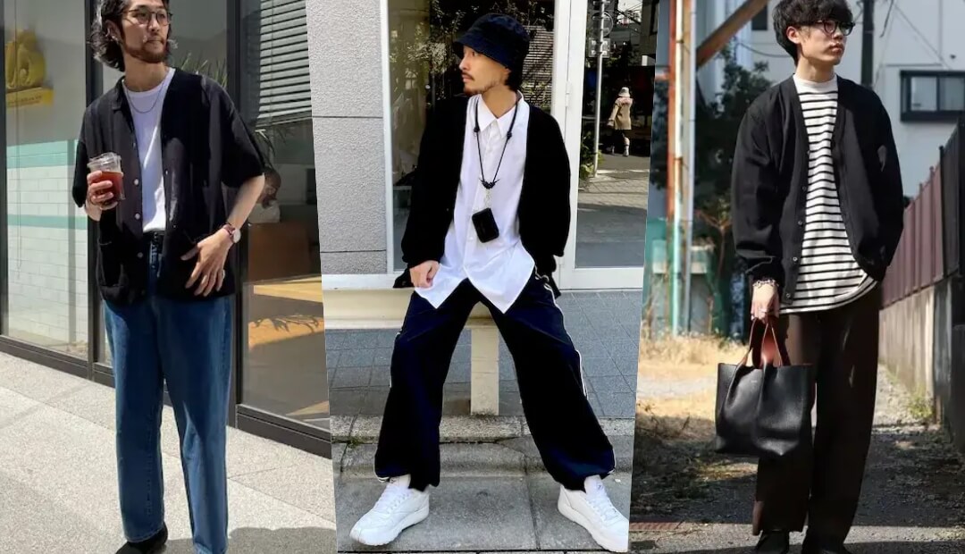 【2024春】黒カーディガンのメンズコーデ！大人のおしゃれをつくる着こなし術や人気アイテムを紹介！