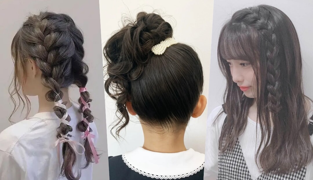 【2024卒業式】小学生女子のロングの髪型！編み込みなど簡単可愛いヘアアレンジ方法を紹介！